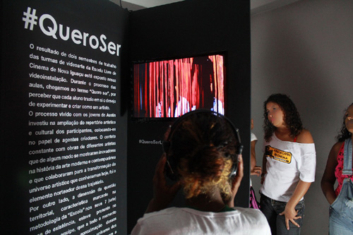 rioecultura EXPO Videoinstala��o #Quero Ser