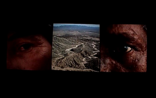 Entre os olhos, o deserto