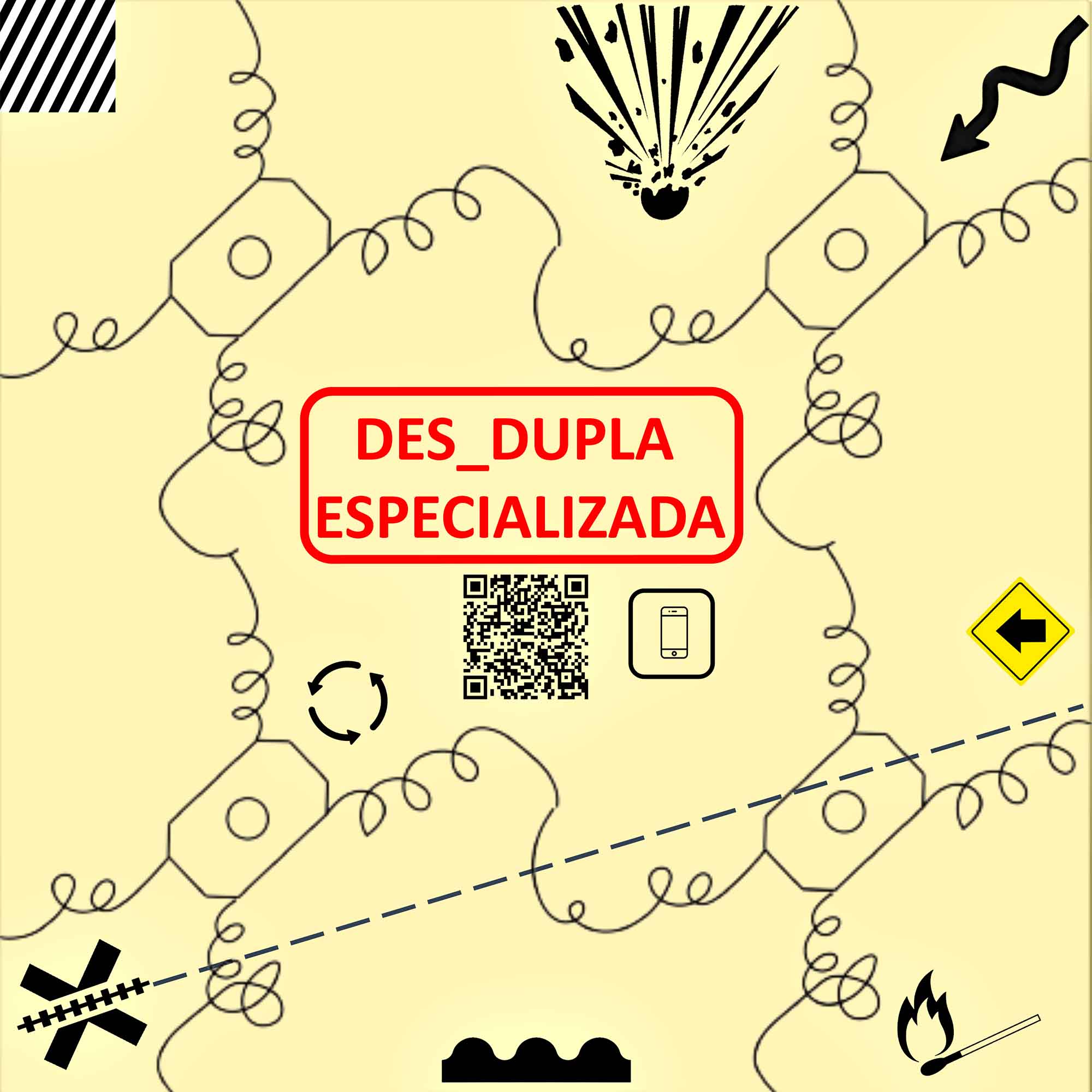 Abre dia 12 de setembro de 2023 a exposição Des_Dupla Especializada. Local: Real Galeria de Arte Contemporânea