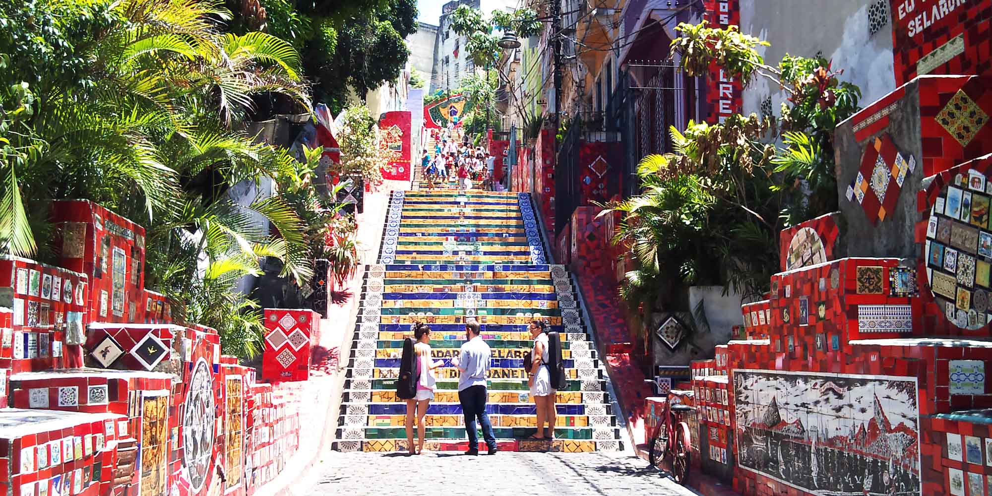visite a Escadaria Selaron