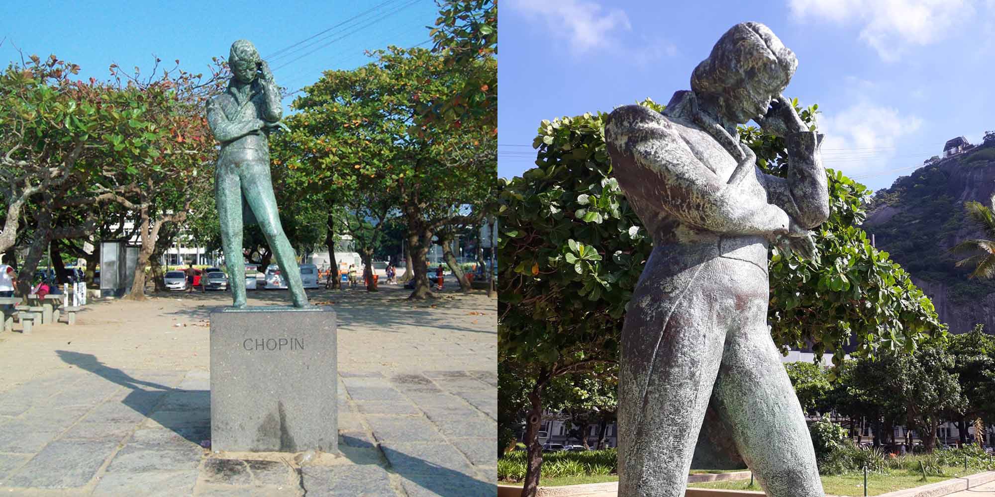 Est&aacute;tua de Fr&eacute;d&eacute;ric Chopin